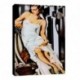 Quadro Lempicka Art. 10 cm 35x50 Trasporto Gratis intelaiato pronto da appendere Stampa su tela Canvas