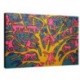 Bild Keith Haring Art. 13 cm 35x50 Kostenloser Transport Druck auf Leinwand das gemalde ist fertig zum aufhangen
