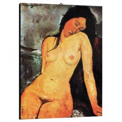 Quadro Modigliani Art. 11 cm 35x50 Trasporto Gratis intelaiato pronto da appendere Stampa su tela Canvas