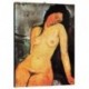 Bild Modigliani Art. 11 cm 50x70 Kostenloser Transport Druck auf Leinwand das gemalde ist fertig zum aufhangen