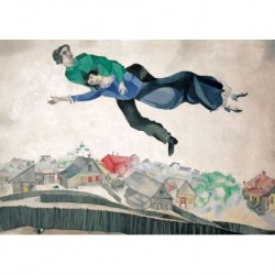 Poster Chagall Art 11 cm 35x50 Stampa Falsi d'Autore Affiche Plakat Fine Art