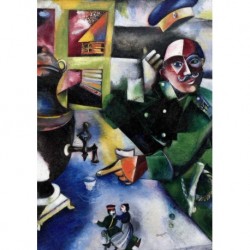 Poster Chagall Art 27 cm 35x50 Stampa Falsi d'Autore Affiche Plakat Fine Art