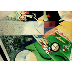 Poster Kandinsky Art. 12 cm 35x50 Stampa Falsi d'Autore Affiche Plakat Fine Art