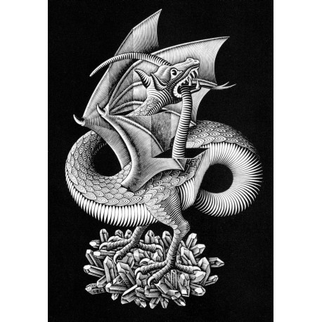 Poster Escher Art. 03 cm 35x50 Stampa Falsi d'Autore Affiche Plakat Fine Art