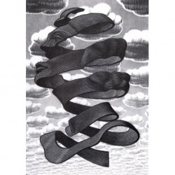 Poster Escher Art. 05 cm 35x50 Stampa Falsi d'Autore Affiche Plakat Fine Art
