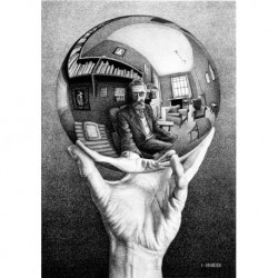 Poster Escher Art. 06 cm 35x50 Stampa Falsi d'Autore Affiche Plakat Fine Art