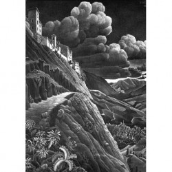 Poster Escher Art. 12 cm 50x70 Stampa Falsi d'Autore Affiche Plakat Fine Art