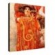Quadro Klimt Art. 09 cm 70x100 Trasporto Gratis intelaiato pronto da appendere Stampa su tela Canvas
