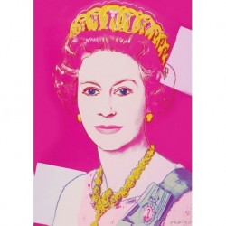 Plakat Warhol Art. 60 Queen Elizabeth cm 35x50 Poster Falsi d'Autore Affiche Plakat Fine Art