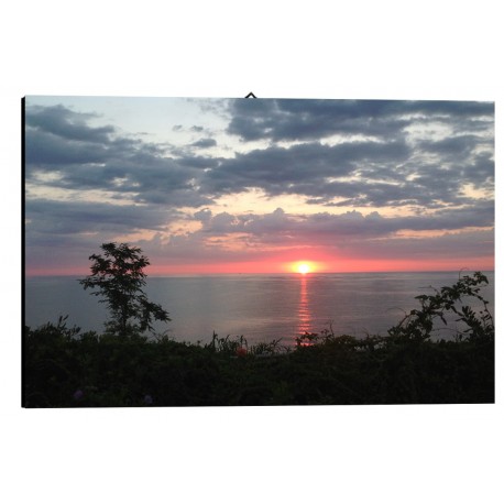 Bild Sonnenaufgang  Art. 06 cm 35x50 Kostenloser Versand Leinwanddruck fertig zum Aufhangen