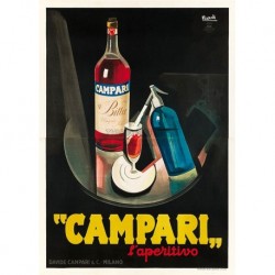 Poster Manifesto  Campari Art. 03 cm 35x50 Stampe Falsi d'Autore Affiche Plakat Fine Art