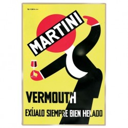 Poster Manifesto Martini Art. 24 cm 35x50 Stampe Falsi d'Autore Affiche Plakat Fine Art