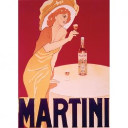 Poster Manifesto Martini Art. 25 cm 35x50 Stampe Falsi d'Autore Affiche Plakat Fine Art