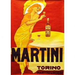 Poster Manifesto Martini Art. 27 cm 35x50 Stampe Falsi d'Autore Affiche Plakat Fine Art