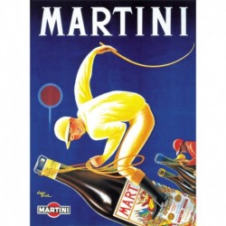 Poster Manifesto Martini Art. 28 cm 35x50 Stampe Falsi d'Autore Affiche Plakat Fine Art