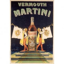 Poster Manifesto Vermouth Martini Art. 33 cm 35x50 Stampe Falsi d'Autore Affiche Plakat Fine Art