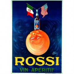 Poster Manifesto Rossi Art. 36 cm 35x50 Stampe Falsi d'Autore Affiche Plakat Fine Art