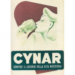Poster Manifesto Cynar Art. 37 cm 35x50 Stampe Falsi d'Autore Affiche Plakat Fine Art