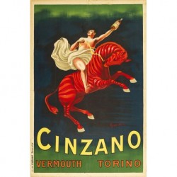 Poster Manifesto Vermouth Cinzano Art. 39 cm 35x50 Stampe Falsi d'Autore Affiche Plakat Fine Art