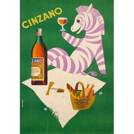Poster Manifesto Vermouth Cinzano Art. 43 cm 35x50 Stampe Falsi d'Autore Affiche Plakat Fine Art