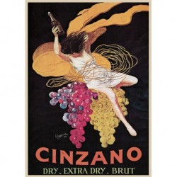 Poster Manifesto Vermouth Cinzano Art. 42 cm 35x50 Stampe Falsi d'Autore Affiche Plakat Fine Art