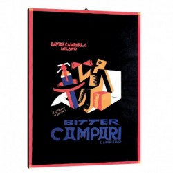 Quadro Manifesto Campari Soda Art. 06 cm 35x50 Stampe Falsi d'Autore Bild Fine Art