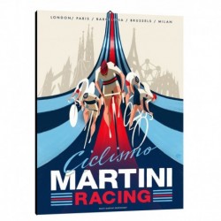 Quadro Manifesto Martini Art. 23 cm 35x50 Stampe Falsi d'Autore Bild Fine Art