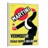 Bild Werbeplakat Martini Art. 24 cm 35x50 Kostenloser Transport Druck auf Leinwand das gemalde ist fertig zum aufhangen