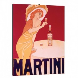 Quadro Manifesto Martini Art. 25 cm 35x50 Stampe Falsi d'Autore Bild Fine Art