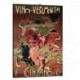 Bild Werbeplakat Vermouth Cinzano Art. 41 cm 35x50 Kostenloser Transport Druck auf Leinwand das gemalde ist fertig zum aufhangen
