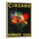 Quadro Manifesto  Cinzano Art. 48 cm 35x50 Stampe Falsi d'Autore Bild Fine Art