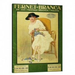 Quadro Manifesto Fernet Branca Art. 54 cm 35x50 Stampe Falsi d'Autore Bild Fine Art