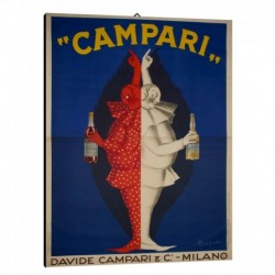Quadro Manifesto Campari Cordial Art. 07 cm 50x70 Stampe Falsi d'Autore Bild Fine Art