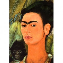 Poster Frida Kalo Art. 05 cm 35x50 Stampa Falsi d'Autore Affiche Plakat Fine Art