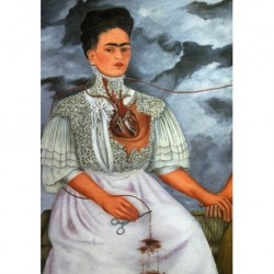 Poster Frida Kalo Art. 06 cm 50x70 Stampa Falsi d'Autore Affiche Plakat Fine Art
