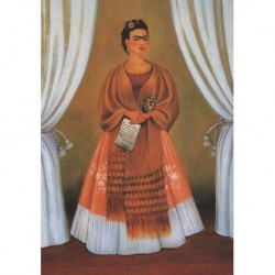 Poster Frida Kalo Art. 11 cm 35x50 Stampa Falsi d'Autore Affiche Plakat Fine Art