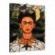 Quadro Frida Kalo Art. 01 cm 35x50 Trasporto Gratis intelaiato pronto da appendere Stampa su tela Canvas