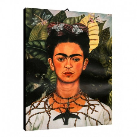 Bild Frida Kalo Art. 01 cm 35x50 Kostenloser Transport Druck auf Leinwand das gemalde ist fertig zum aufhangen