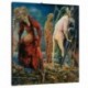 Bild Max Ernst Art. 25 cm 35x50 Druck auf Leinwand das gemalde ist fertig zum aufhangen