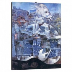 Quadro Max Ernst Art. 28 cm 35x50 Trasporto Gratis intelaiato pronto da appendere Stampa su tela Canva