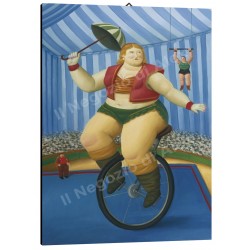 Bild Botero Art. 72 cm 35x50 Kostenloser Transport Druck auf Leinwand das gemalde ist fertig zum aufhangen