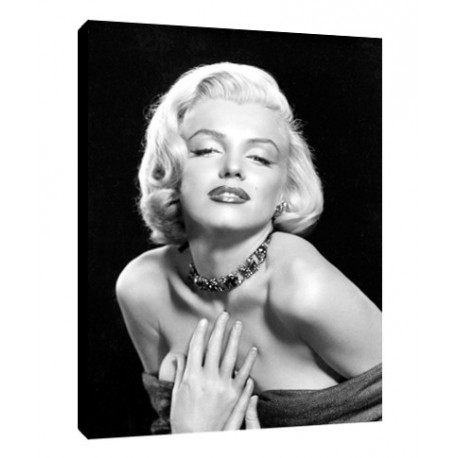 Quadro Cinema Marilyn Monroe art 01 cm 35x50 Trasporto Gratis intelaiato pronto da appendere Stampa su tela Canvas
