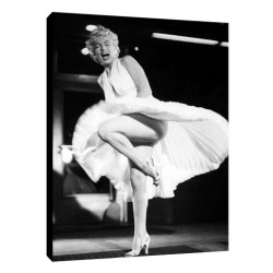 Quadro Cinema Marilyn Monroe art 07 cm 35x50 Trasporto Gratis intelaiato pronto da appendere Stampa su tela Canvas
