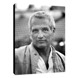 Quadro Cinema Paul Newman art 01 cm 35x50 Trasporto Gratis intelaiato pronto da appendere Stampa su tela Canvas