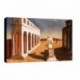 Quadro De Chirico Art. 05 cm 35x50 Trasporto Gratis intelaiato pronto da appendere Stampa su tela Canvas