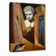 Quadro De Chirico Art. 23 cm 35x50 Trasporto Gratis intelaiato pronto da appendere Stampa su tela Canvas