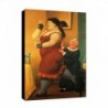 Bild Botero Art. 46 cm 70x100 Kostenloser Transport Druck auf Leinwand das gemalde ist fertig zum aufhangen