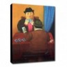 Bild Botero Art. 47 cm 50x70 Kostenloser Transport Druck auf Leinwand das gemalde ist fertig zum aufhangen