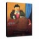 Bild Botero Art. 47 cm 70x100 Kostenloser Transport Druck auf Leinwand das gemalde ist fertig zum aufhangen