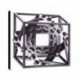 Quadro Escher Art. 13 cm 70x100 Trasporto Gratis intelaiato pronto da appendere Stampa su tela Canvas